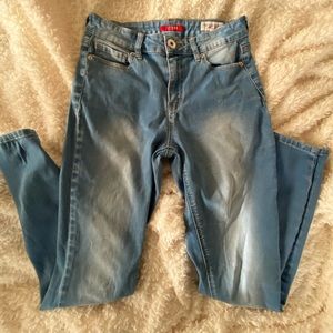 Guess high rise skinny jeans